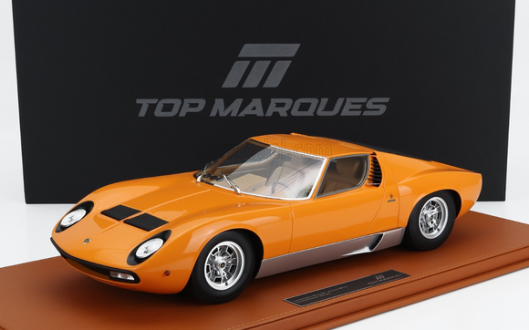 1:12 1971 Lamborghini Miura SV -- Orange -- Top Marques