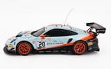1:18 2019 Spa 24h Winner -- #20 Gulf Porsche 911 (991) GT3 R -- IXO Models