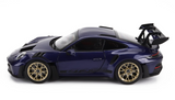 1:18 Porsche 911 (992) GT3 RS Coupe 2022 -- Gentian Blue Metallic -- NOREV