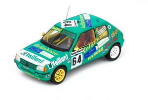 1:43 1997 Spa 24h -- #64 Peugeot 205 GTi -- Spark 100 Years of Spa 24h