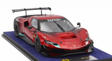 1:18 Ferrari 296 GT3 -- Red/Black - Launch Version -- Looksmart