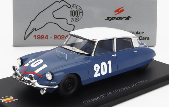 1:43 1964 Spa 24h -- #201 Citroen DS19 -- Spark 100 Years of Spa 24h