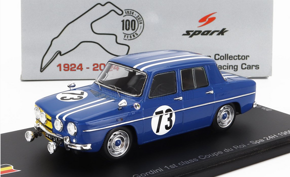 1:43 1966 Spa 24h -- #73 Renault 8 Gordini -- Spark 100 Years of Spa 24h