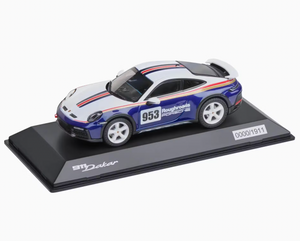 1:43 Porsche 911 Dakar (992) Rally Design Package -- #953 Roughroads -- Spark