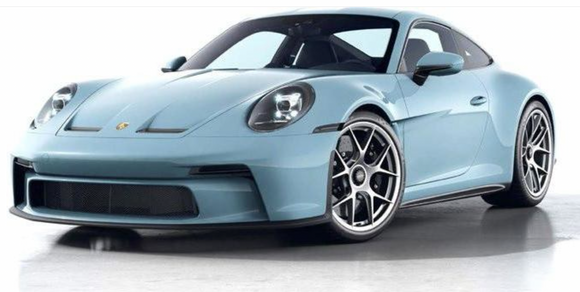 (Pre-Order) 1:18 Porsche 911 (992) S/T 2023 -- Meissen Blue -- Norev