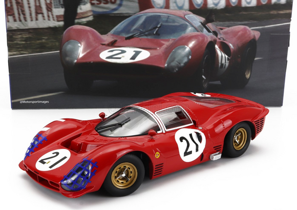 1:18 1966 Le Mans 24 Hour -- #21 Ferrari 330 P3 -- Werk83