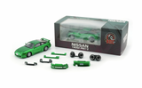 1:64 Nissan 180SX (PRS13 Silvia) -- Metallic Green -- BM Creations