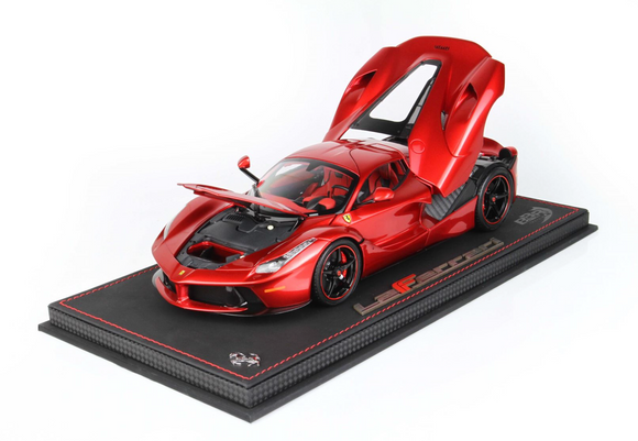 1:18 Ferrari LaFerrari -- Rosso Fuoco Metallic -- Lewis Hamilton Special -- BBR