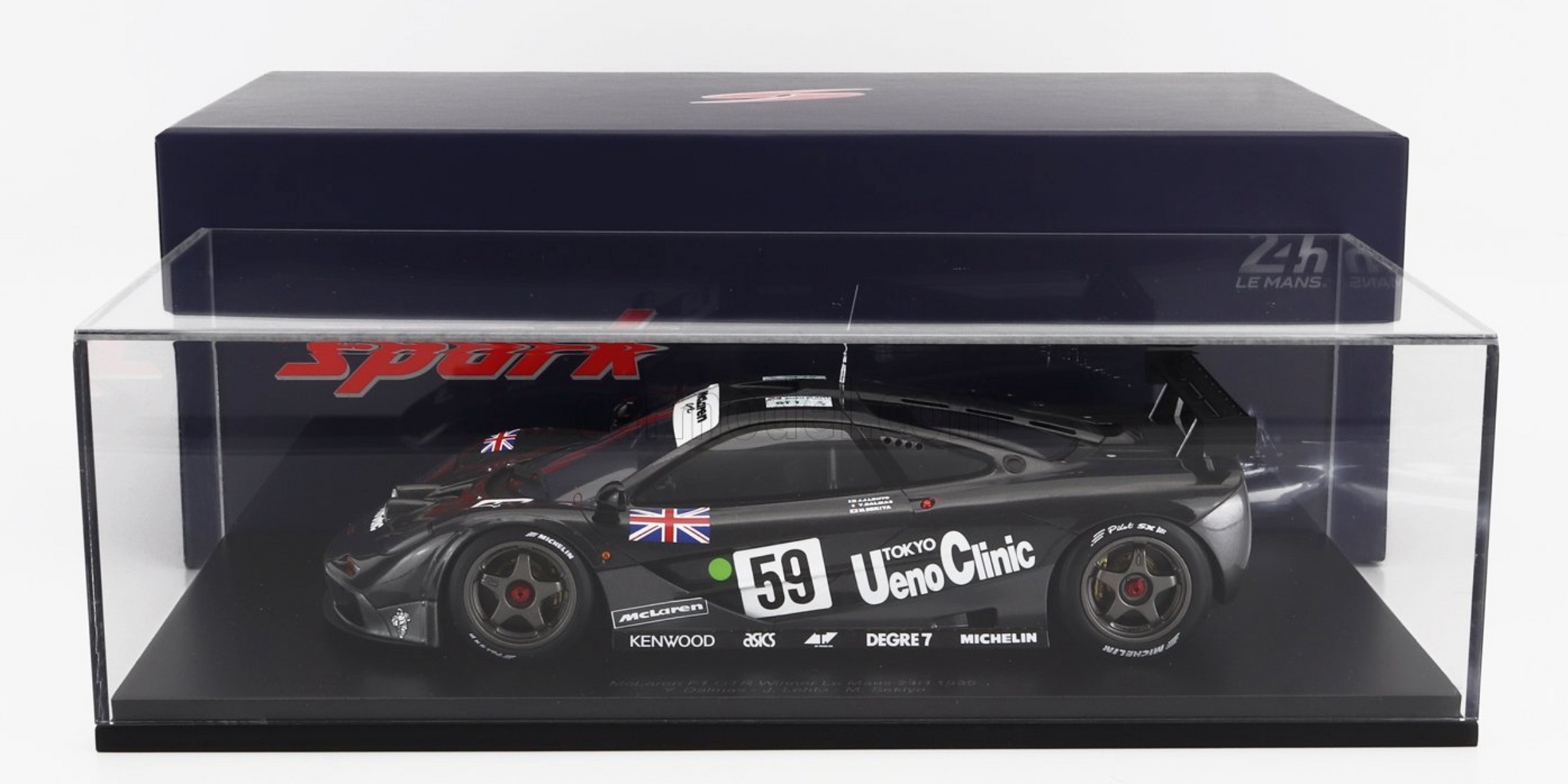 1:18 1995 Le Mans 24h Winner -- #59 McLaren F1 GTR -- Spark 1:18 1995 Le Mans 24h Winner -- #59 McLaren F1 GTR -- Spark