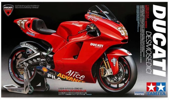 1:12 Ducati Desmosedici -- PLASTIC KIT -- Tamiya 14101