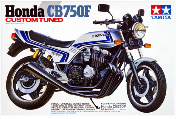 1:12 Honda CB750F Custom Tuned -- PLASTIC KIT -- Tamiya 14066