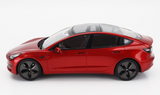 1:18 Tesla Model 3 2021 -- Red Metallic -- LS Collectibles