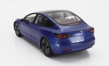 1:18 Tesla Model 3 2021 -- Deep Blue Metallic -- LS Collectibles