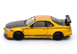 1:64 Nissan Skyline GT-R (R34) TOP SECRET -- Tokyo Auto Salon Gold -- INNO64