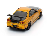 1:64 Nissan Skyline GT-R (R34) TOP SECRET -- Tokyo Auto Salon Gold -- INNO64