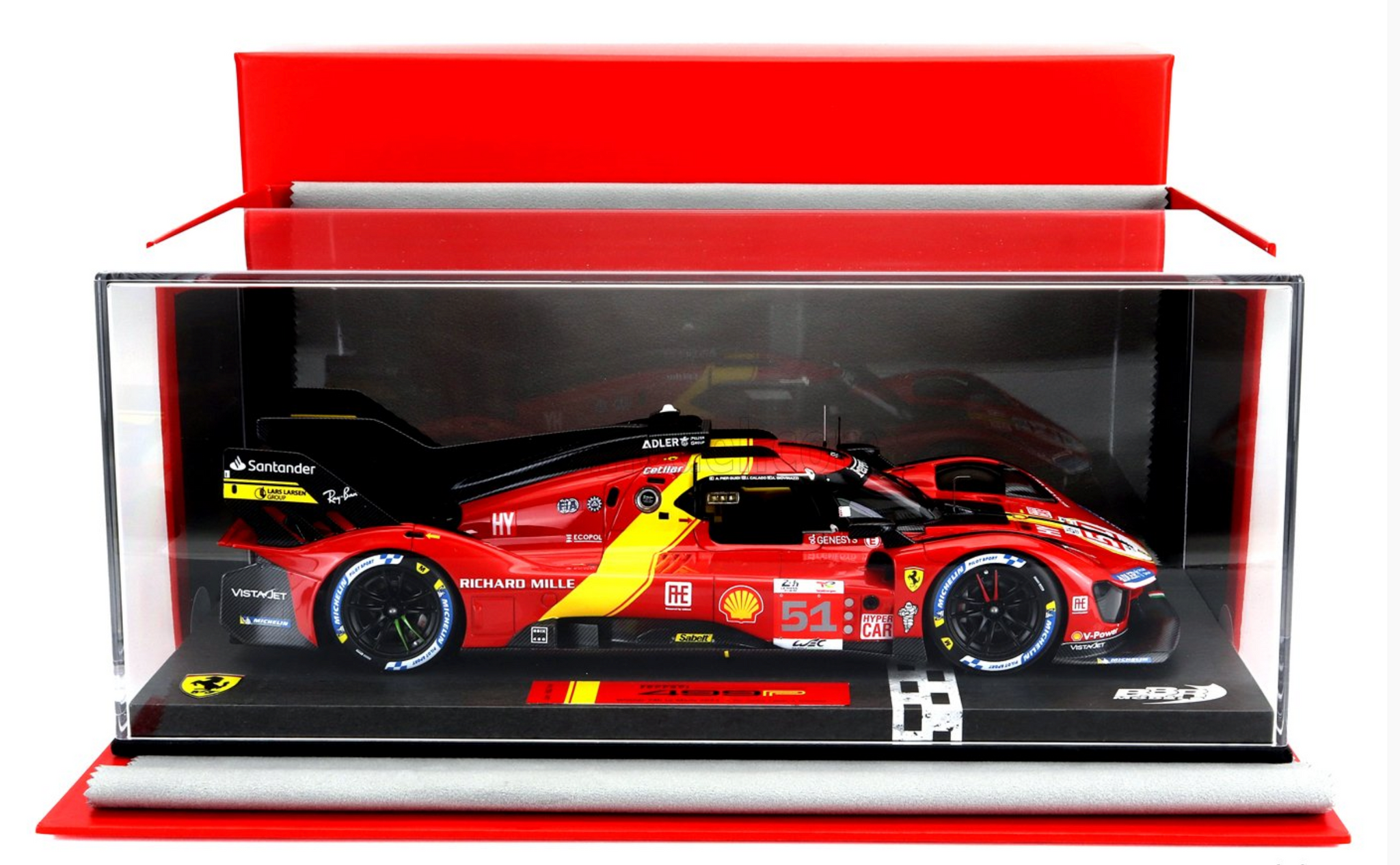 ルックスマート1/43 フェラーリ AFコルセ 499P 2023ルマン優勝 年末