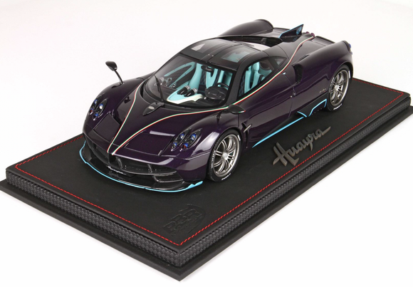 1:18 Pagani Huayra Dinastia 2015 -- Special Version - Violet -- BBR Models P1812