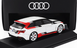 1:43 Audi RS6 Avant GT -- Arkona White w/Red/Grey/Black -- Spark Dealer