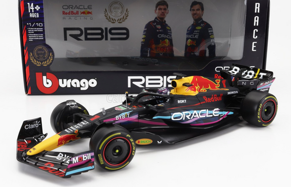 1:18 2023 Max Verstappen -- Miami GP -- #1 Red Bull Racing RB19 -- Bburago F1