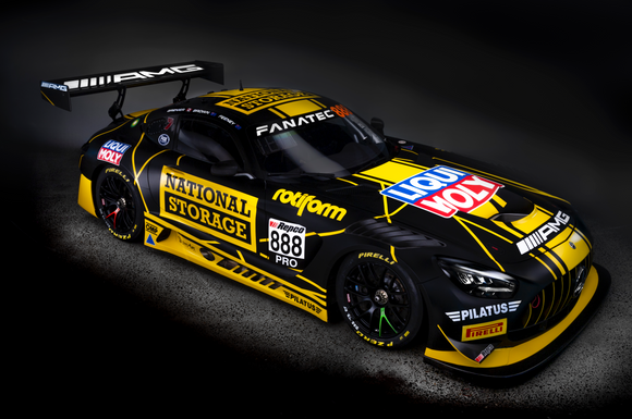 (Pre-Order) 1:18 2024 Bathurst 12 Hour -- #888 Mercedes-AMG GT3 -- Spark