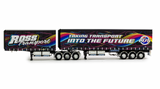 1:50 Eziliner B-Double Trailer Set -- Ross Transport -- Drake Truck ZT09287