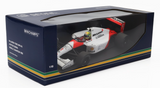 1:18 1991 Ayrton Senna (Dirty) -- World Champion -- McLaren MP4/6 -- Minichamps