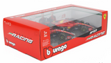 1:43 2023 Ferrari F1 Team 2-Pack Set -- Charles LeClerc/Carlos Sainz -- Bburago