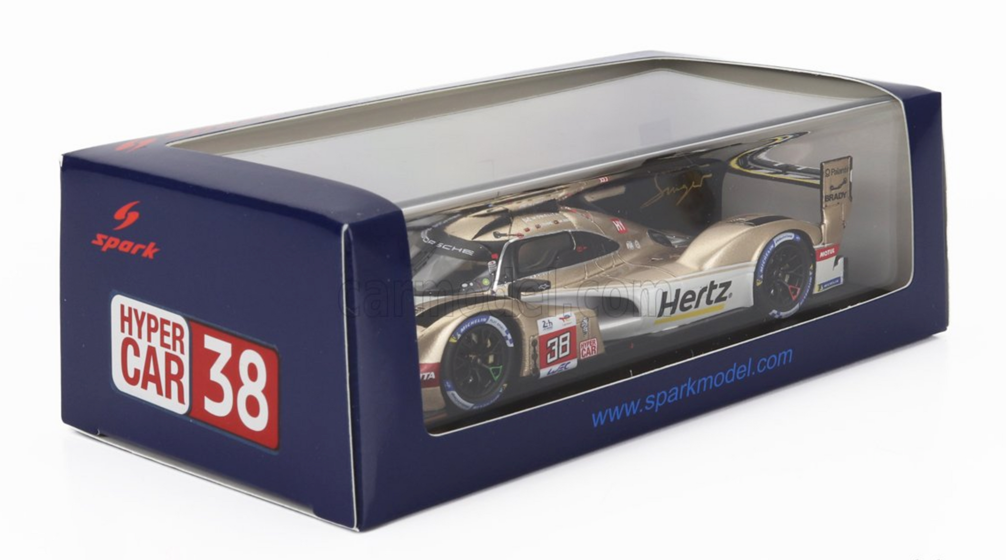 1:43 2023 Le Mans 24h -- #38 Porsche 963 Hertz Team Jota -- Spark 1:43 2023 Le Mans 24h -- #38 Porsche 963 Hertz Team Jota -- Spark
