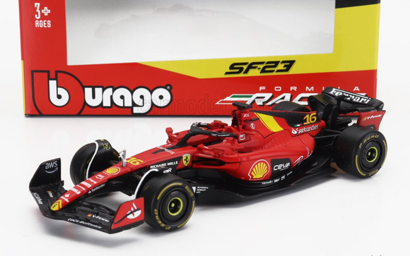 1:43 2023 Charles Leclerc -- Italian GP -- #16 Ferrari SF-23 -- Bburago F1