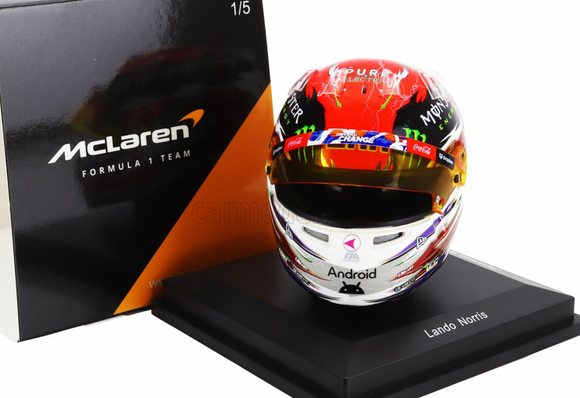 1:5 Helmet -- Lando Norris - Japanese GP -- 2024 McLaren -- Spark F1