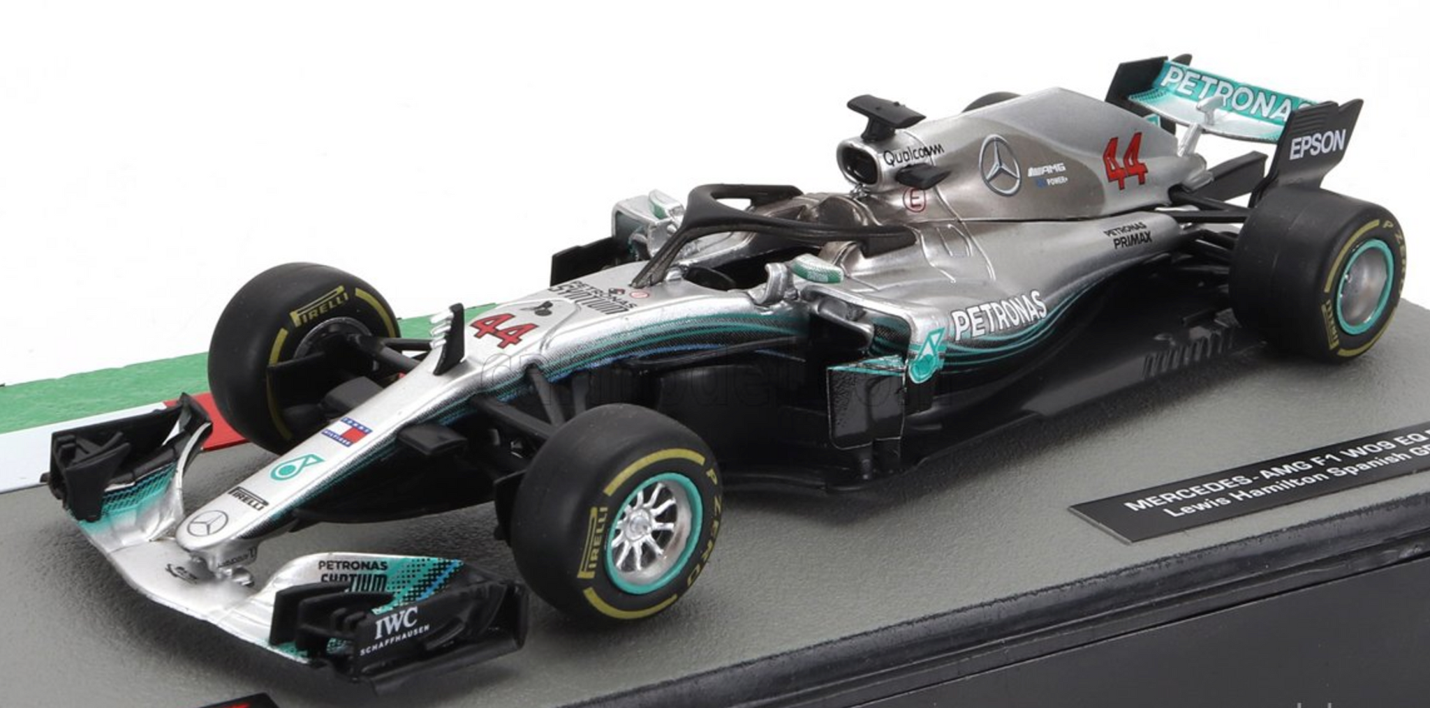 1:43 2018 World Champion -- Lewis Hamilton -- Mercedes W09 -- Atlas F1 1:43 2018 World Champion -- Lewis Hamilton -- Mercedes W09 -- Atlas F1