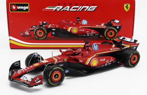 1:18 2024 Charles LeClerc -- #16 Ferrari SF-24 -- Bburago F1