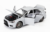 1:18 Mitsubishi Lancer Evo X (10) 2007 -- White -- Sunstar