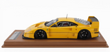 1:18 Ferrari F40 LM 1996 -- Yellow w/Black Wheels -- Tecnomodel