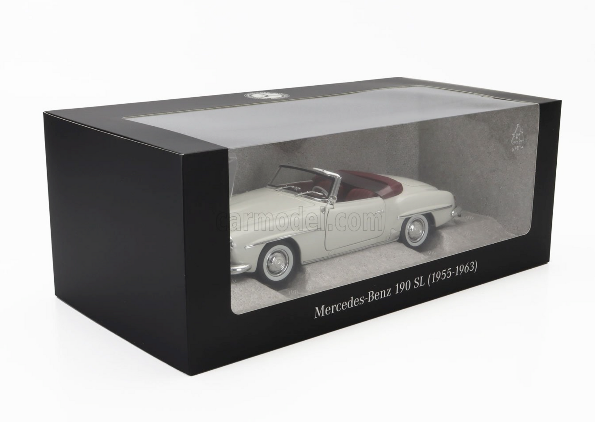 1:18 1955 Mercedes-Benz 190SL (W121) -- Light Grey -- Norev Dealer Edi