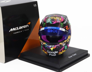 1:5 Helmet -- Oscar Piastri - 2024 Miami GP -- McLaren -- Spark F1