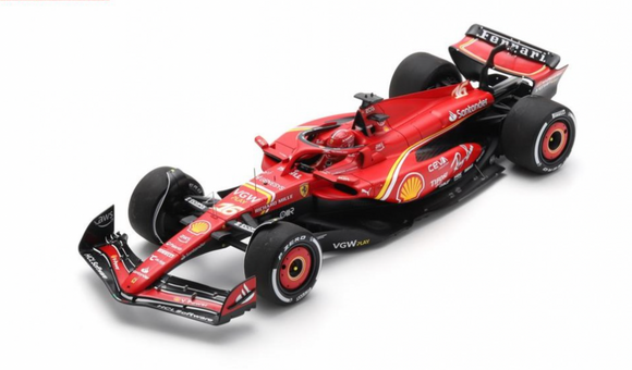 1:18 2024 Charles LeClerc - #16 Saudi Arabia GP -- Ferrari SF-24 -- Looksmart F1