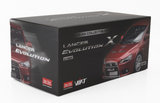 1:18 Mitsubishi Lancer Evo X (10) 2007 -- Red Metallic -- Sunstar