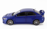 1:18 Mitsubishi Lancer Evo X (10) 2007 -- Blue Metallic -- Sunstar