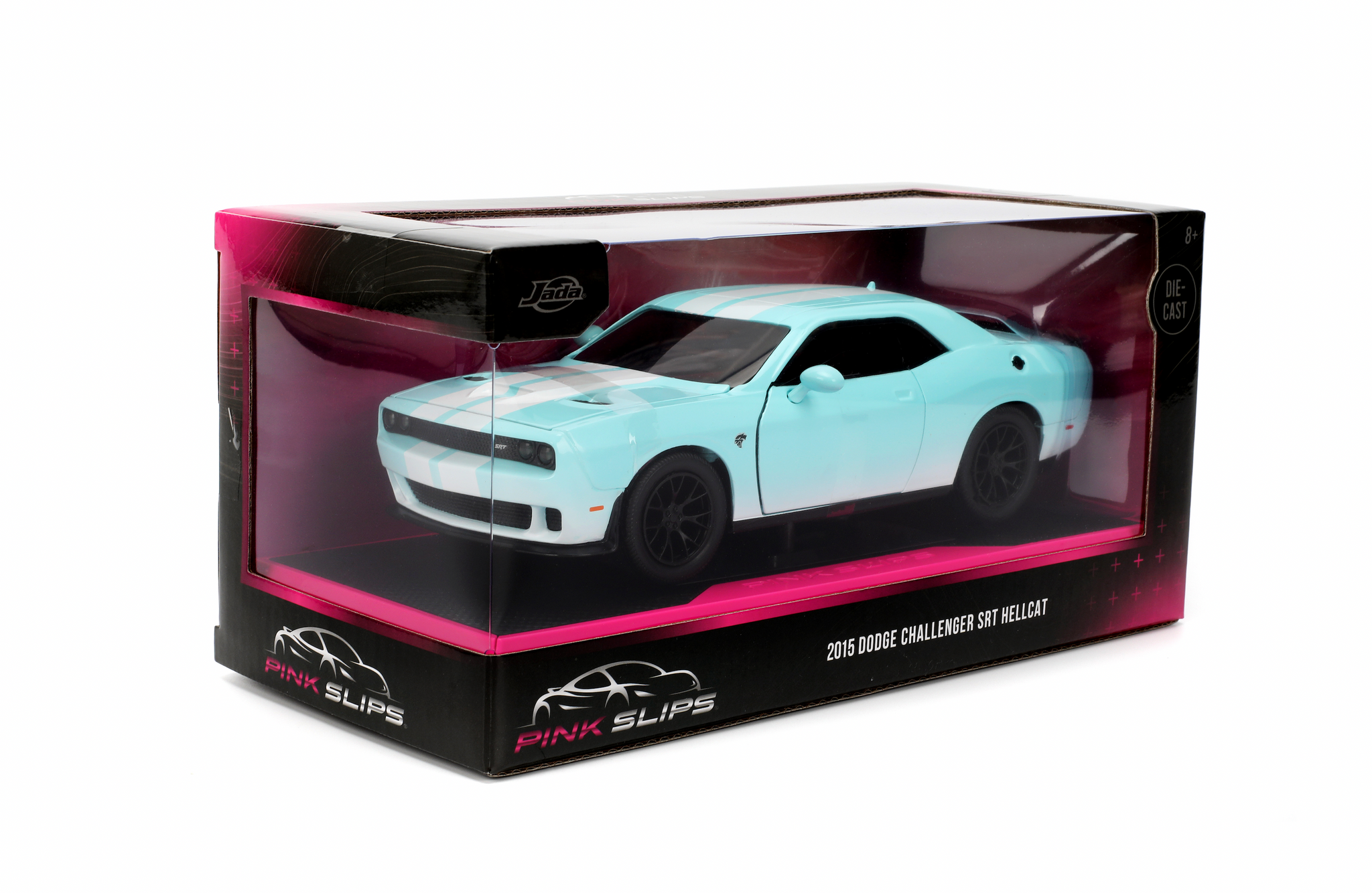 Figurine TOM & JERRY - Jerry & 2015 Dodge Challenger Hellcat - 1:24