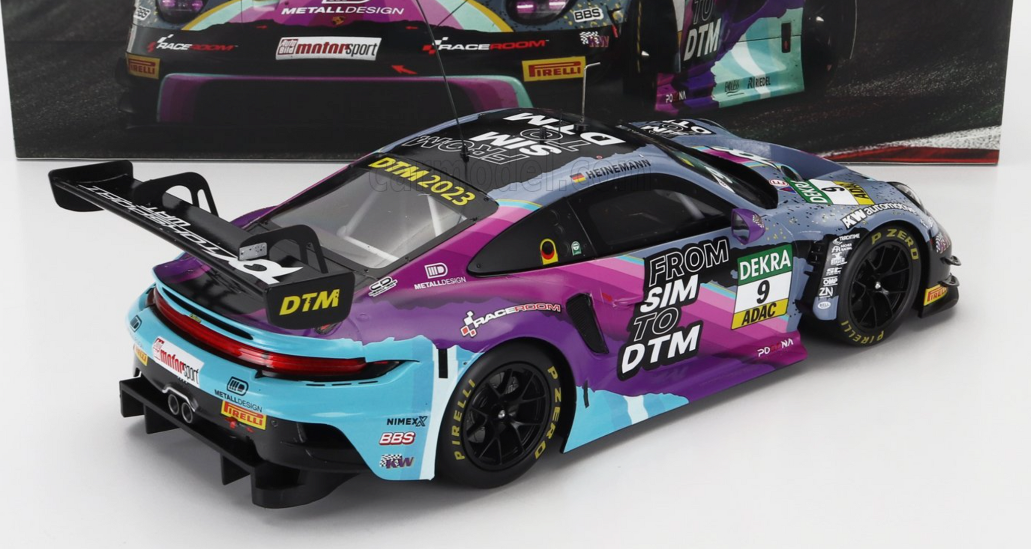 Modèle Réduit IXO 1/18 Porsche 911 GT3 R (992) - DTM 2023 Modèle Réduit IXO 1/18 Porsche 911 GT3 R (992) - DTM 2023