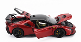 1:18 Ferrari SF90XX Stradale -- Rosso Magna Metallic Red/Black -- Bburago
