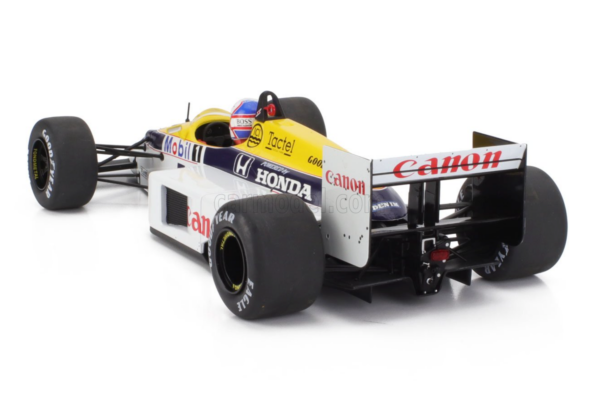 Miniature F1 1/18 Williams Honda FW11 – Mansell, GP Grande-Bretagne 1986