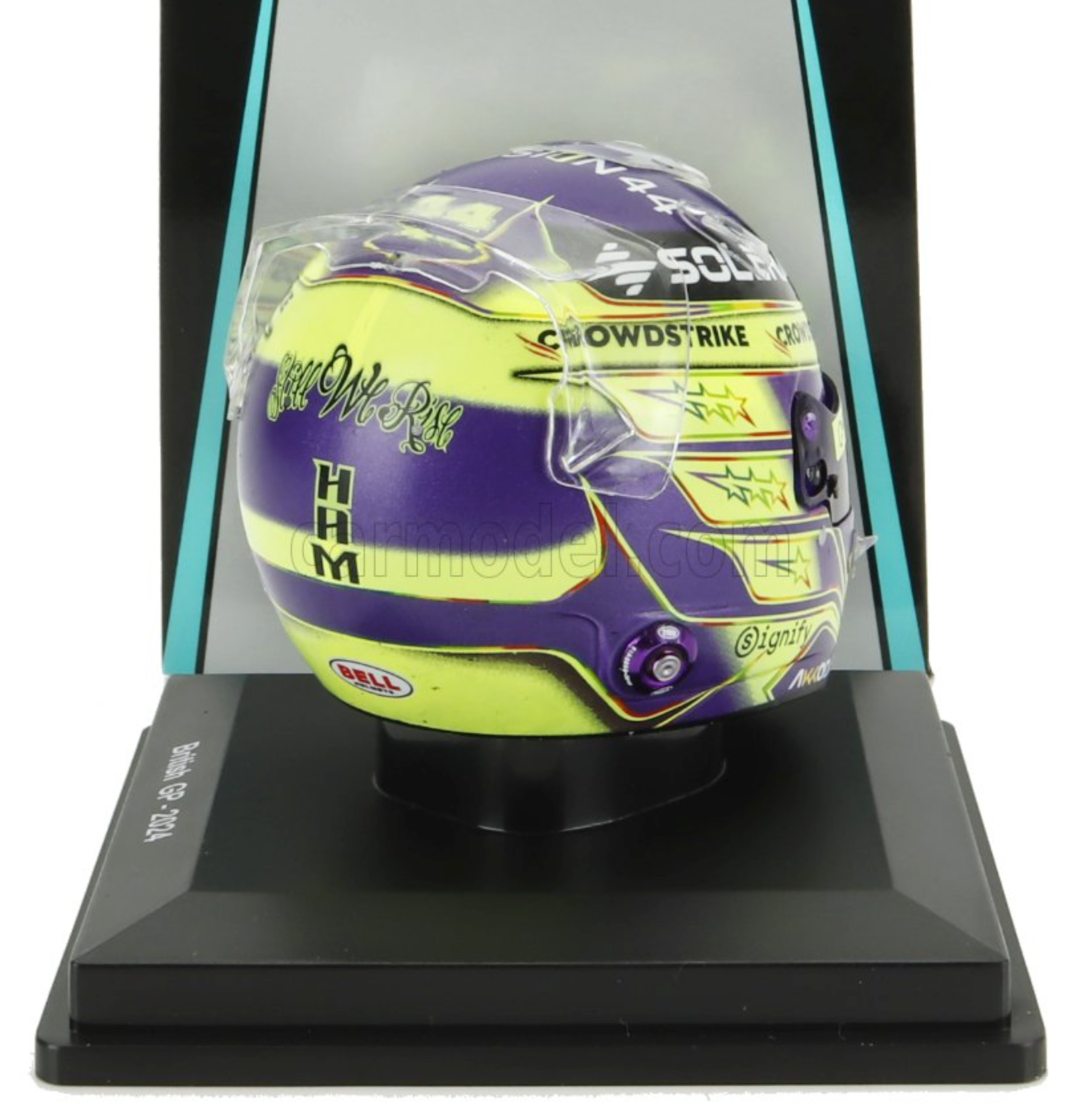 Casque Spark 1/5 Lewis Hamilton – GP D'Espagne 2024 – Édition Limitée – Neuf