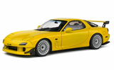 1:18 Mazda RX7 Type RS (FD3RS) Streetfighter -- Yellow -- Solido