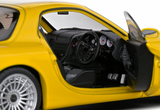 1:18 Mazda RX7 Type RS (FD3RS) Streetfighter -- Yellow -- Solido