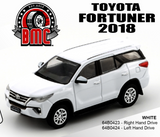 1:64 Toyota Fortuner 2018 -- White -- BM Creations