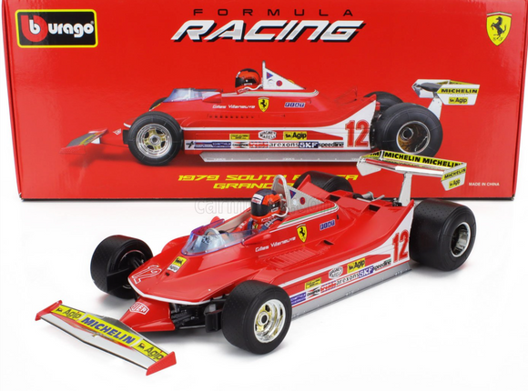 1:18 1979 Gilles Villeneuve - Africa GP Winner - #12 Ferrari 312T4 -- 1:18 1979 Gilles Villeneuve - Africa GP Winner - #12 Ferrari 312T4 --