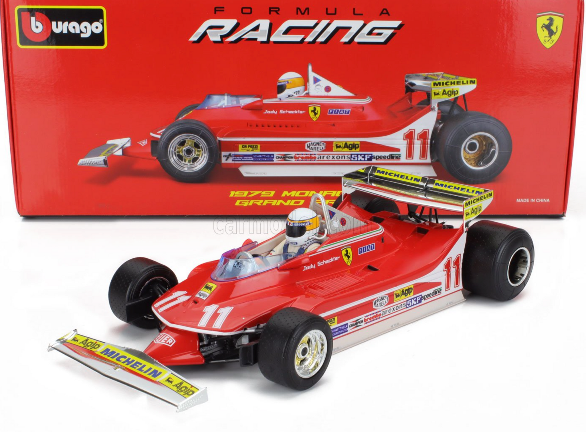 Ferrari 312 t4 exoto 1/18 Jody Scheckter GP Grande Bretagne 1979 - Collection Ferrari 312 t4 exoto 1/18 Jody Scheckter GP Grande Bretagne 1979 - Collection