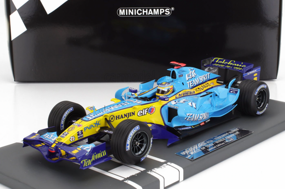 Minichamps Renault R27 F1 Fernando Alonso – Test Jerez 2008, Scala 1:43, Usato